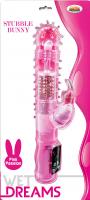 Pink Stubble Bunny Hott Vibrator